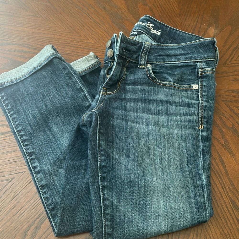 American Eagle Artist Cropped Jeans